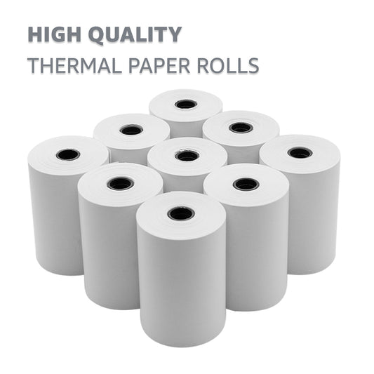 VIROSA Premium 57 x 40 mm Thermal Paper Till Receipt Rolls for PDQ Credit Card Machines, POS, and EPOS Systems – High-Quality Receipt Paper [Pack of 50]