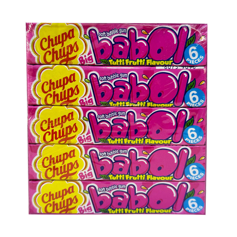 Tutti Frutti Fun with Chupa Chups Big Babol! (20x27,6g)