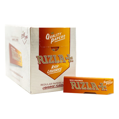 Rizla Liquorice Standard Rolling Papers (Pack of 100)